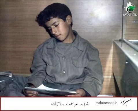 زندگی نامه و وصیت نامه شهید مرحمت بالازاده
