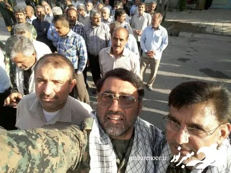 رزمندگان تخریب در رژه سالگرد دفاع مقدس 31 شهریور در قالب گروهان پیشکسوتان برازجان